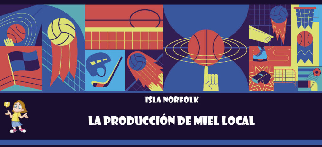 Curiosidad de Isla Norfolk: La producción de miel local