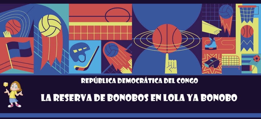 Curiosidad de República Democrática del Congo: La reserva de bonobos en Lola ya Bonobo