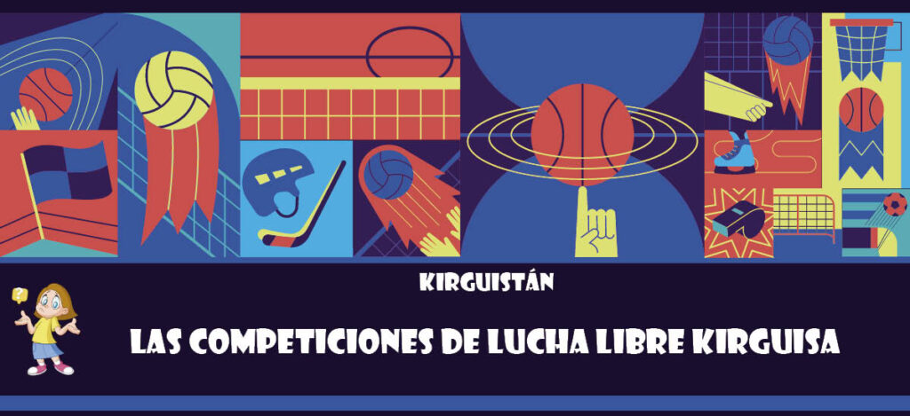 Curiosidad de Kirguistán: Las competiciones de lucha libre kirguisa